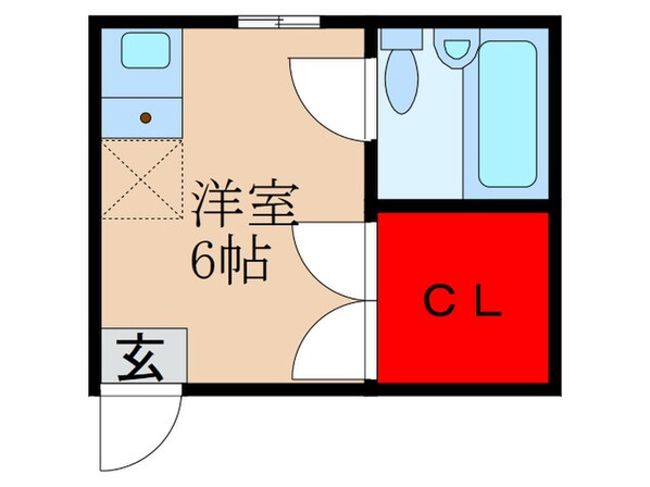 淡路メゾンフラワーの物件間取画像